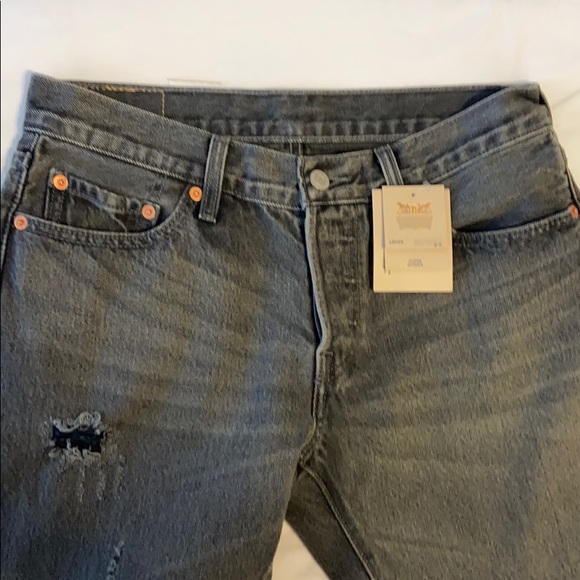 Brand new Levi black washed denim jeans. - Picture 2 of 8
